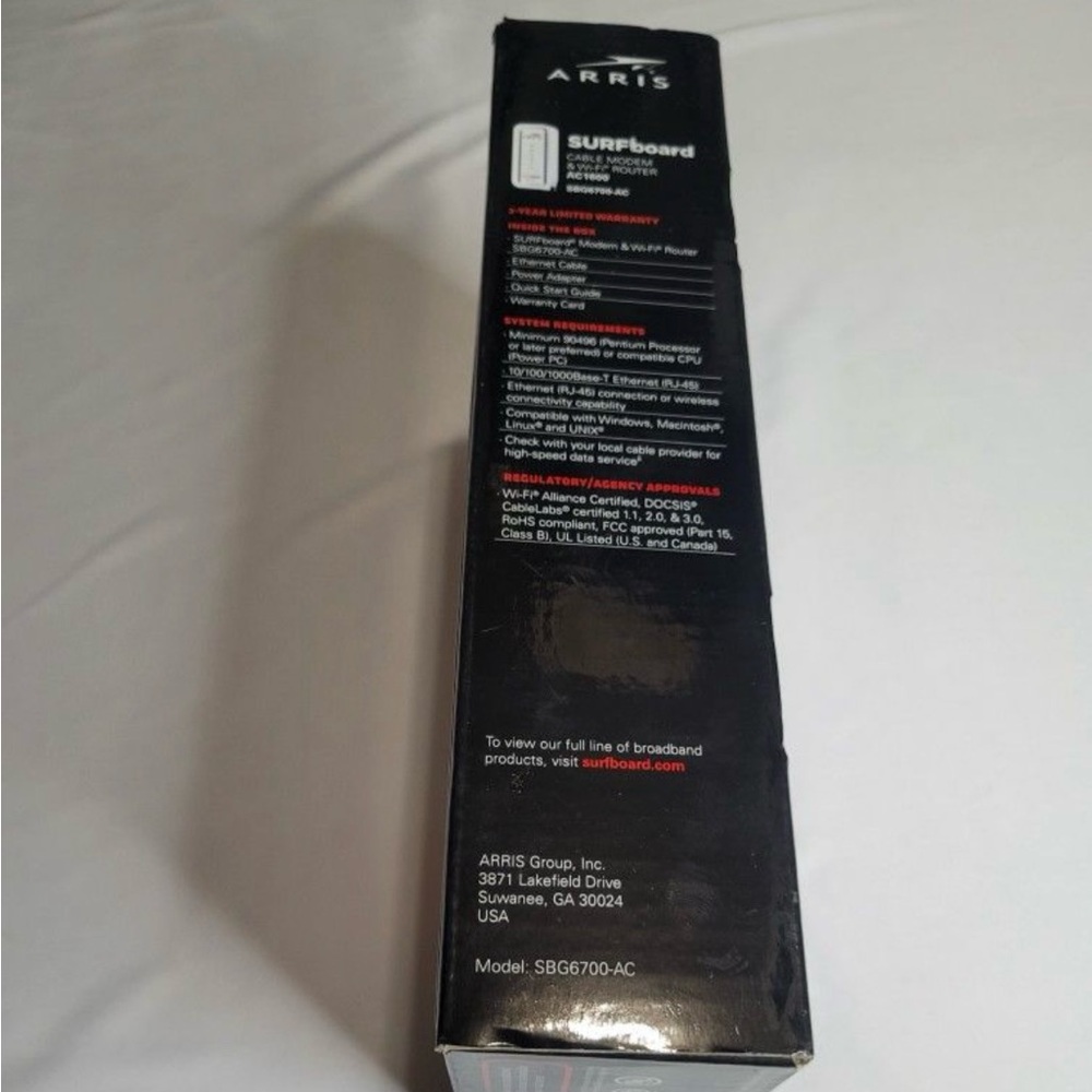 ARRIS SURFboard Cable Modem & Wi-Fi Router - Picture 4 of 10